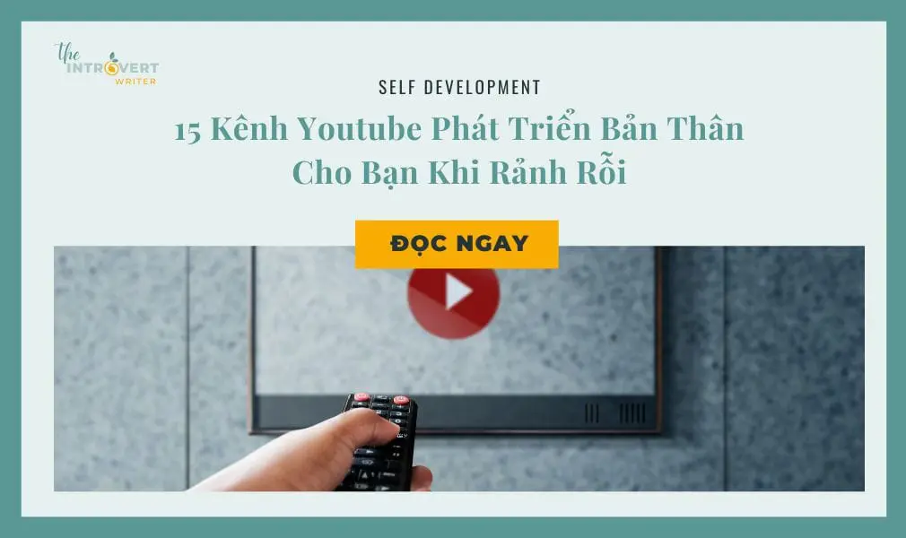 kênh youtube phát triển bản thân