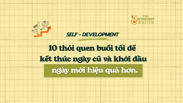 thói quen buổi tối