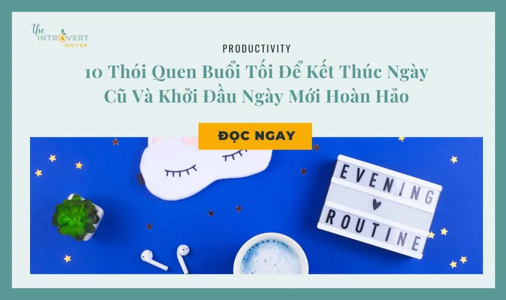 thói quen buổi tối