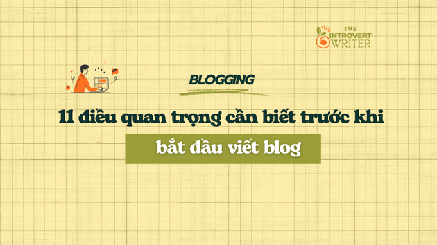bắt đầu viết blog