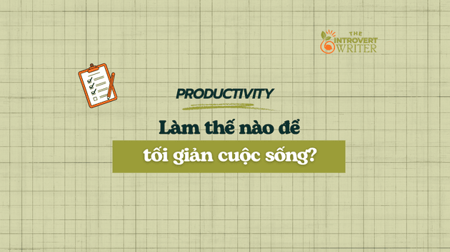 tối giản cuộc sống